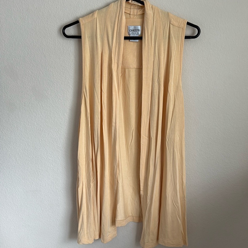 Chico's Yellow Cardigan